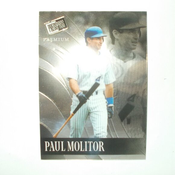 Paul Molitor 2024 Leaf Press Pass Premium Baseball Card 69/99 Brewers HOF MLB - Picture 1 of 6